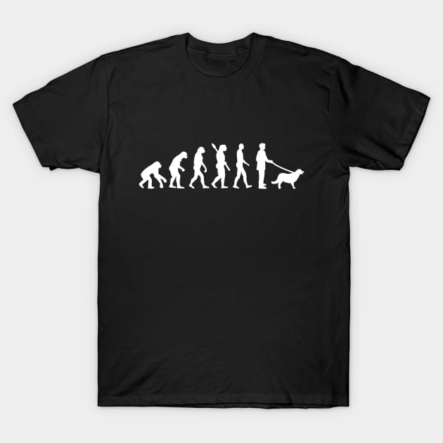 Golden Retriever evolution T-Shirt by Designzz